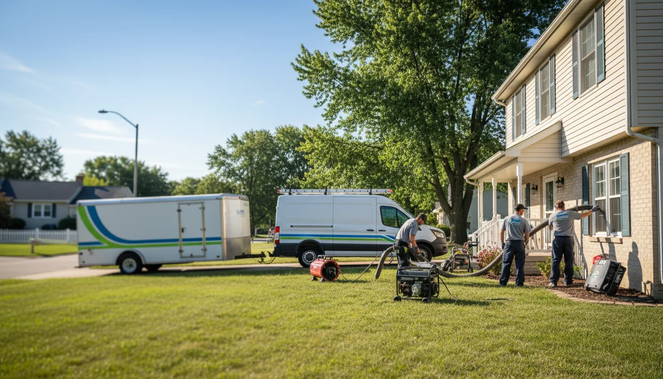 Flooded Basement Restoration And Cleanup With Repair in Alta Vista, IA near me
